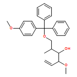 5-Hexen-3-ol, 4-methoxy-1-[(4-methoxyphenyl)diphenylmethoxy]-2-methyl-, (2S,3R,4S)- 