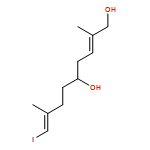 2,8-Nonadiene-1,5-diol, 9-iodo-2,8-dimethyl-, (2E,5S,8E)- 