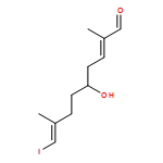 2,8-Nonadienal, 5-hydroxy-9-iodo-2,8-dimethyl-, (2E,5S,8E)- 