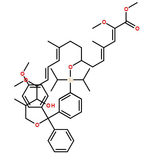 2,4,10,12-Heptadecatetraenoic acid, 15-hydroxy-2,14-dimethoxy-17-[(4-methoxyphenyl)diphenylmethoxy]-4,10,16-trimethyl-7-[[tris(1-methylethyl)silyl]oxy]-, methyl ester, (2Z,4E,7S,10E,12E,14S,15R,16S)- 