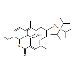 Oxacyclohexadeca-3,5,11,13-tetraen-2-one, 16-[(1S)-2-hydroxy-1-methylethyl]-3,15-dimethoxy-5,11-dimethyl-8-[[tris(1-methylethyl)silyl]oxy]-, (3Z,5E,8S,11E,13E,15S,16R)- 
