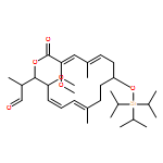 Oxacyclohexadeca-4,6,12,14-tetraene-2-acetaldehyde, 3,15-dimethoxy-α,7,13-trimethyl-16-oxo-10-[[tris(1-methylethyl)silyl]oxy]-, (αR,2R,3S,4E,6E,10S,12E,14Z)- 