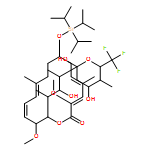Oxacyclohexadeca-3,5,11,13-tetraen-2-one, 16-[(1S,2R,3S)-2-hydroxy-1-methyl-3-[(2R,4R,5S,6S)-tetrahydro-2,4-dihydroxy-5-methyl-6-(trifluoromethyl)-2H-pyran-2-yl]butyl]-3,15-dimethoxy-5,11-dimethyl-8-[[tris(1-methylethyl)silyl]oxy]-, (3Z,5E,8S,11E,13E,15S,16R)- 