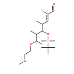 2-Octenal, 5-[[(1,1-dimethylethyl)dimethylsilyl]oxy]-7-(2-ethoxyethoxy)-2-fluoro-4,6-dimethyl-, (2E,4S,5R,6S,7S)- 