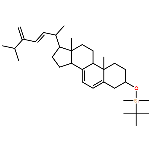 Ergosta-5,7,22,24(28)-tetraene, 3-[[(1,1-dimethylethyl)dimethylsilyl]oxy]-, (3β,22E)- 