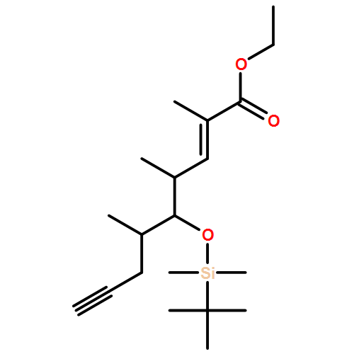 2-Nonen-8-ynoic acid, 5-[[(1,1-dimethylethyl)dimethylsilyl]oxy]-2,4,6-trimethyl-, ethyl ester, (2E,4R,5S,6S)- 