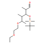 Hexanal, 3-[[(1,1-dimethylethyl)dimethylsilyl]oxy]-5-(2-ethoxyethoxy)-2,4-dimethyl-, (2R,3S,4S,5S)- 