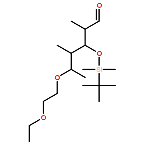 Hexanal, 3-[[(1,1-dimethylethyl)dimethylsilyl]oxy]-5-(2-ethoxyethoxy)-2,4-dimethyl-, (2R,3S,4S,5S)- 
