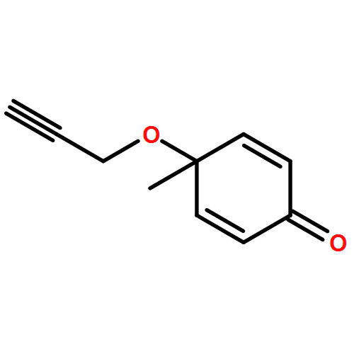 2,5-Cyclohexadien-1-one, 4-methyl-4-(2-propyn-1-yloxy)- 
