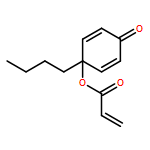 2-Propenoic acid, 1-butyl-4-oxo-2,5-cyclohexadien-1-yl ester 