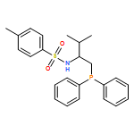 Benzenesulfonamide, N-[(1S)-1-[(diphenylphosphino)methyl]-2-methylpropyl]-4-methyl- 