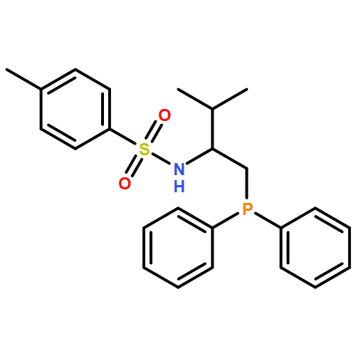 Benzenesulfonamide, N-[(1S)-1-[(diphenylphosphino)methyl]-2-methylpropyl]-4-methyl- 