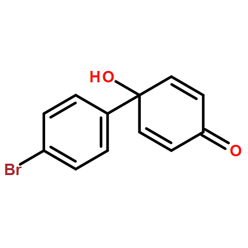 2,5-Cyclohexadien-1-one, 4-(4-bromophenyl)-4-hydroxy- 