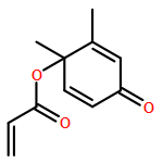 2-Propenoic acid, (1S)-1,2-dimethyl-4-oxo-2,5-cyclohexadien-1-yl ester 