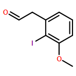 Benzeneacetaldehyde, 2-iodo-3-methoxy- 
