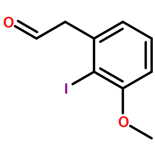 Benzeneacetaldehyde, 2-iodo-3-methoxy- 