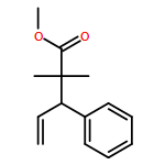 Benzenepropanoic acid, β-ethenyl-α,α-dimethyl-, methyl ester, (βR)- 