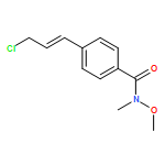 Benzamide, 4-[(1E)-3-chloro-1-propen-1-yl]-N-methoxy-N-methyl- 