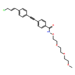 Benzamide, 4-[2-[4-[(1E)-3-chloro-1-propen-1-yl]phenyl]ethynyl]-N-[2-[2-(2-methoxyethoxy)ethoxy]ethoxy]- 