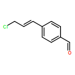 Benzaldehyde, 4-(3-chloro-1-propen-1-yl)- 