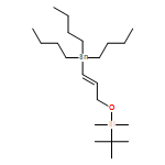 Silane, (1,1-dimethylethyl)dimethyl[[(2E)-3-(tributylstannyl)-2-propen-1-yl]oxy]- 