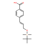 Benzoic acid, 4-[(1E)-3-[[(1,1-dimethylethyl)dimethylsilyl]oxy]-1-propen-1-yl]- 