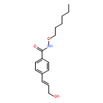Benzamide, N-(hexyloxy)-4-[(1E)-3-hydroxy-1-propen-1-yl]- 