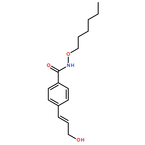 Benzamide, N-(hexyloxy)-4-[(1E)-3-hydroxy-1-propen-1-yl]- 