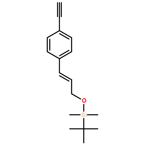 Benzene, 1-[(1E)-3-[[(1,1-dimethylethyl)dimethylsilyl]oxy]-1-propen-1-yl]-4-ethynyl- 