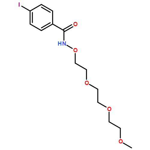 Benzamide, 4-iodo-N-[2-[2-(2-methoxyethoxy)ethoxy]ethoxy]- 