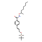 Benzamide, 4-[(1E)-3-[[(1,1-dimethylethyl)dimethylsilyl]oxy]-1-propen-1-yl]-N-[[(1S)-1-methylheptyl]oxy]- 