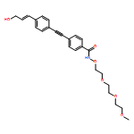 Benzamide, 4-[2-[4-[(1E)-3-hydroxy-1-propen-1-yl]phenyl]ethynyl]-N-[2-[2-(2-methoxyethoxy)ethoxy]ethoxy]- 