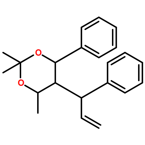 1,3-Dioxane, 2,2,4-trimethyl-6-phenyl-5-[(1S)-1-phenyl-2-propen-1-yl]-, (4S,5S,6R)- 