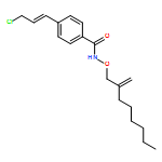 Benzamide, 4-[(1E)-3-chloro-1-propen-1-yl]-N-[(2-methyleneoctyl)oxy]- 
