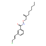 Benzamide, 3-[(1E)-3-chloro-1-propen-1-yl]-N-[(2-methyleneoctyl)oxy]- 