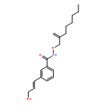 Benzamide, 3-[(1E)-3-hydroxy-1-propen-1-yl]-N-[(2-methyleneoctyl)oxy]- 