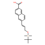 2-Naphthalenecarboxylic acid, 6-[(1E)-3-[[(1,1-dimethylethyl)dimethylsilyl]oxy]-1-propen-1-yl]- 