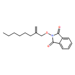 1H-Isoindole-1,3(2H)-dione, 2-[(2-methyleneoctyl)oxy]- 
