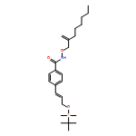 Benzamide, 4-[(1E)-3-[[(1,1-dimethylethyl)dimethylsilyl]oxy]-1-propen-1-yl]-N-[(2-methyleneoctyl)oxy]- 