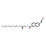 2-Naphthalenecarboxamide, 6-[(1E)-3-hydroxy-1-propen-1-yl]-N-[[2-[[2-(2-propoxyethoxy)ethoxy]methyl]-2-propen-1-yl]oxy]- 