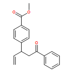 Benzoic acid, 4-[(1R)-1-(2-oxo-2-phenylethyl)-2-propen-1-yl]-, methyl ester 