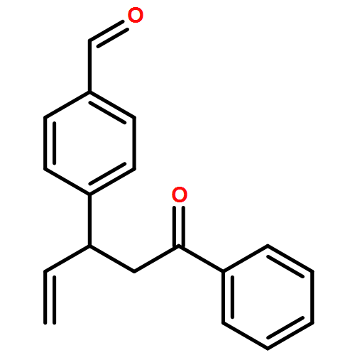 Benzaldehyde, 4-[(1R)-1-(2-oxo-2-phenylethyl)-2-propen-1-yl]- 