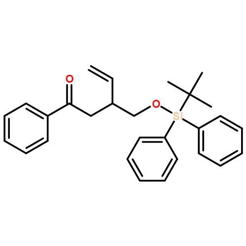 4-Penten-1-one, 3-[[[(1,1-dimethylethyl)diphenylsilyl]oxy]methyl]-1-phenyl-, (3R)- 