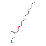 Hydroxylamine, O-[2-[[2-(2-propoxyethoxy)ethoxy]methyl]-2-propen-1-yl]- 