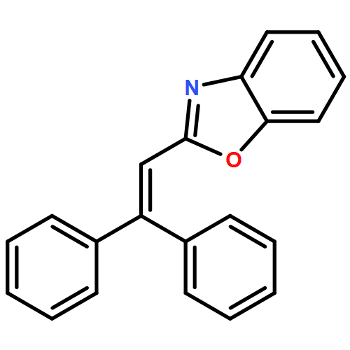 Benzoxazole, 2-(2,2-diphenylethenyl)- 