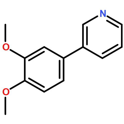 Pyridine, 3-(3,4-dimethoxyphenyl)- 