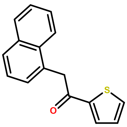 Ethanone, 2-(1-naphthalenyl)-1-(2-thienyl)- 