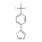 Thiazole, 5-[4-(trifluoromethyl)phenyl]- 