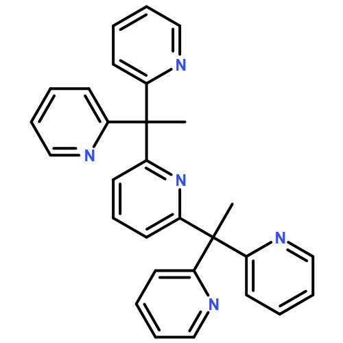 Pyridine, 2,6-bis(1,1-di-2-pyridinylethyl)- 