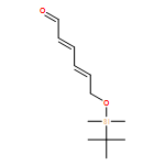 2,4-Hexadienal, 6-[[(1,1-dimethylethyl)dimethylsilyl]oxy]-, (2E,4E)- 